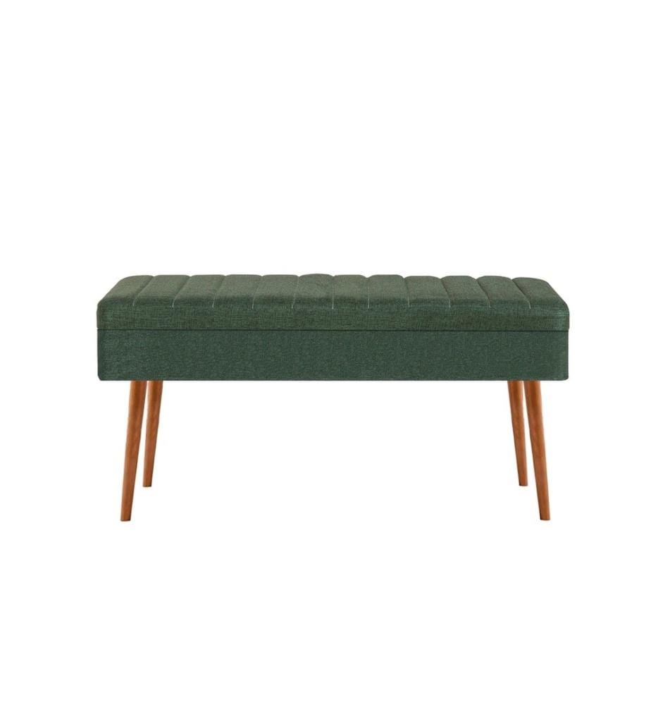 Panchina, Pino Atlantico, Verde, Truciolato rivestito di melamina
