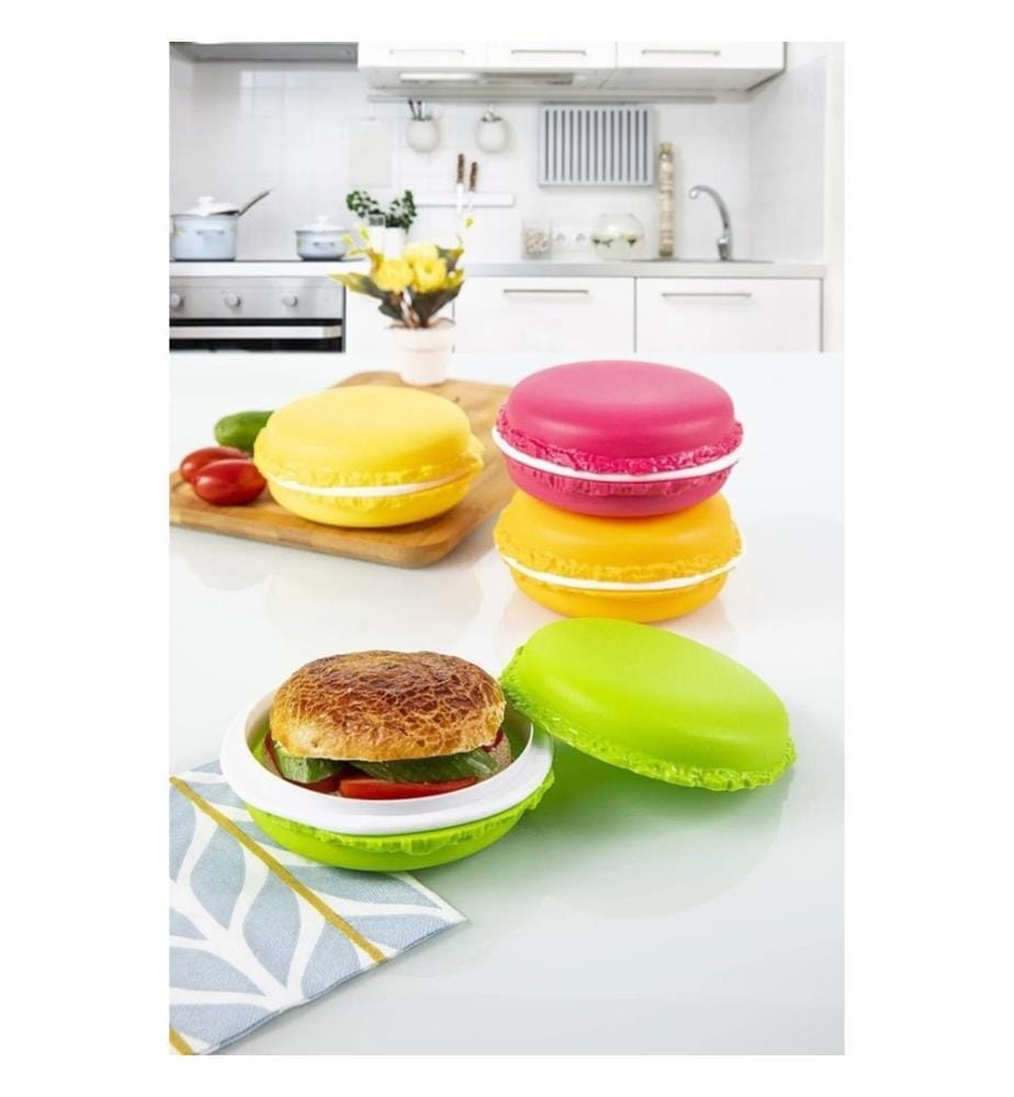 Storage Box Set, 4 Pieces, Multicolor, 100% PLASTIC
