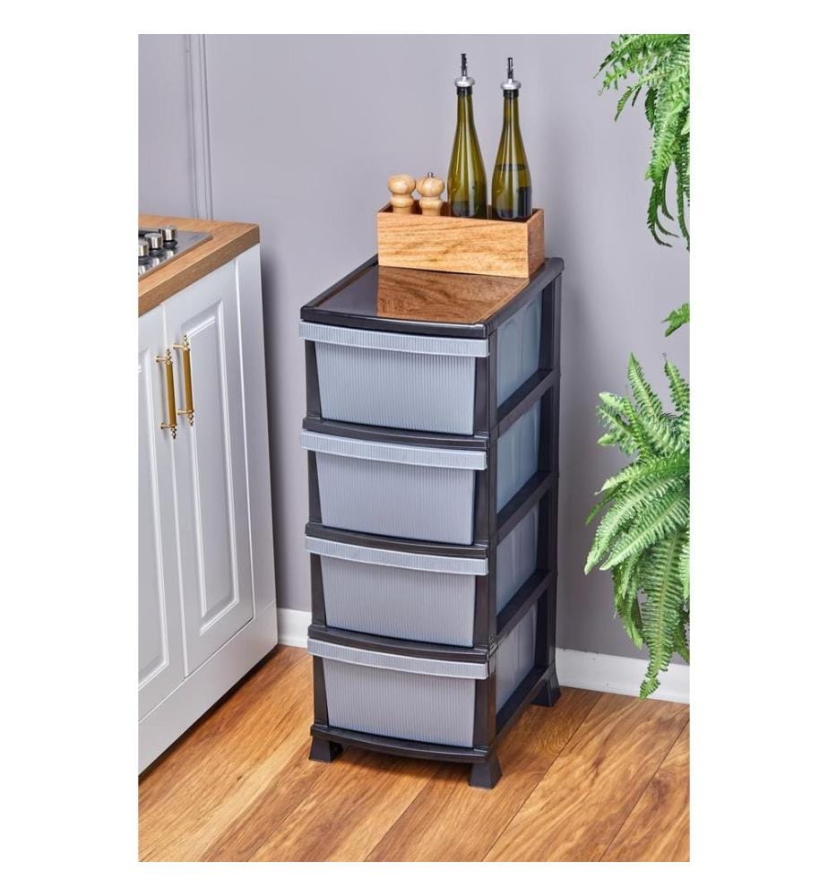 Kitchen Organizer, Grey, 100% PLASTIC