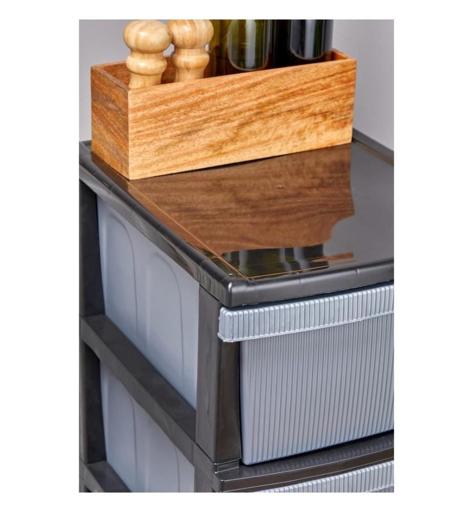 Kitchen Organizer, Grey, 100% PLASTIC