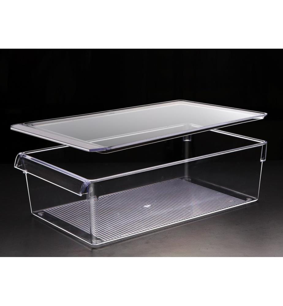 Fridge Organizer Set, 9 Pieces, Transparent, 100% PLASTIC