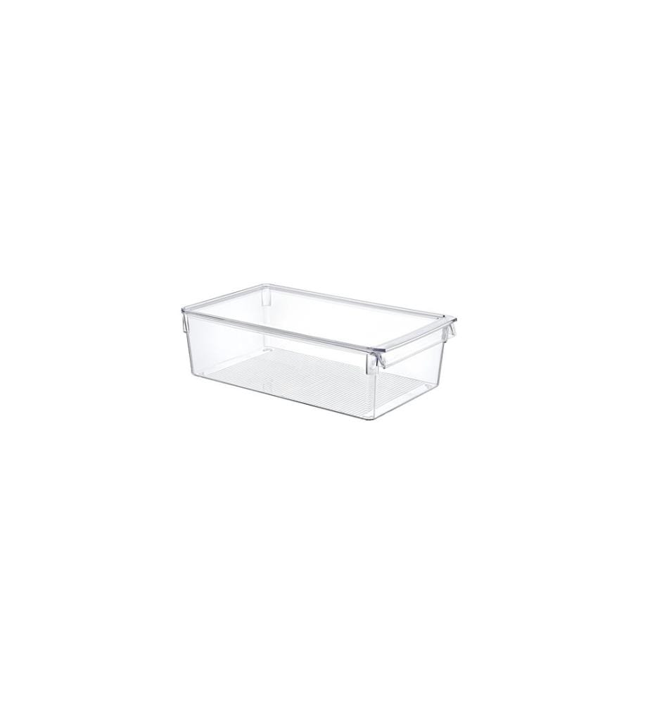 Fridge Organizer Set, 9 Pieces, Transparent, 100% PLASTIC