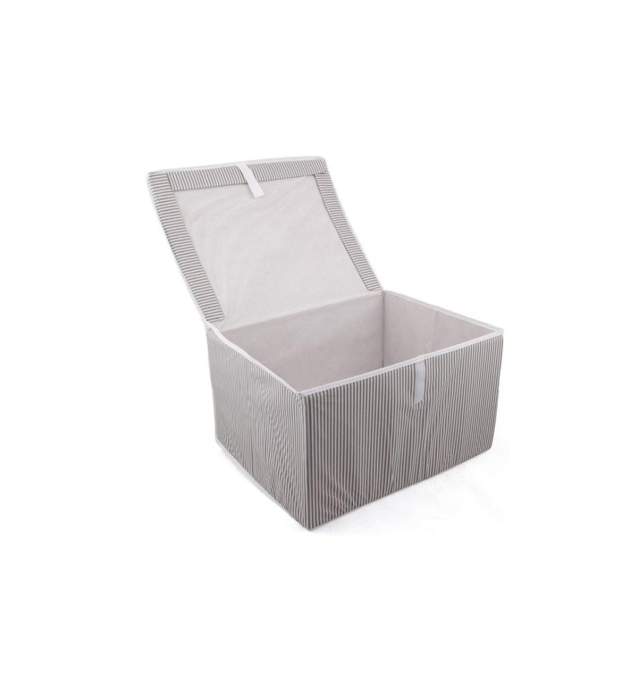 Organizer Set, 3 Pieces, Grey, White, 100% Pomlyester