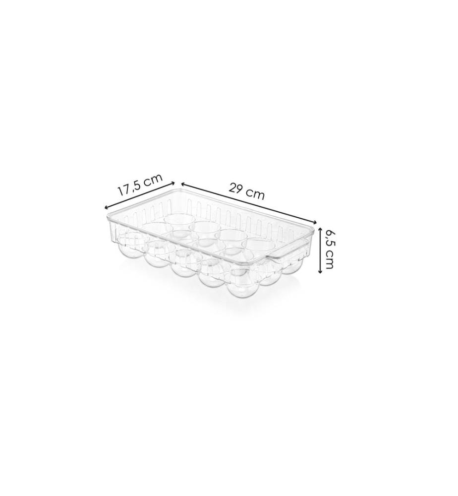 Fridge Organizer, Transparent, 100% PLASTIC