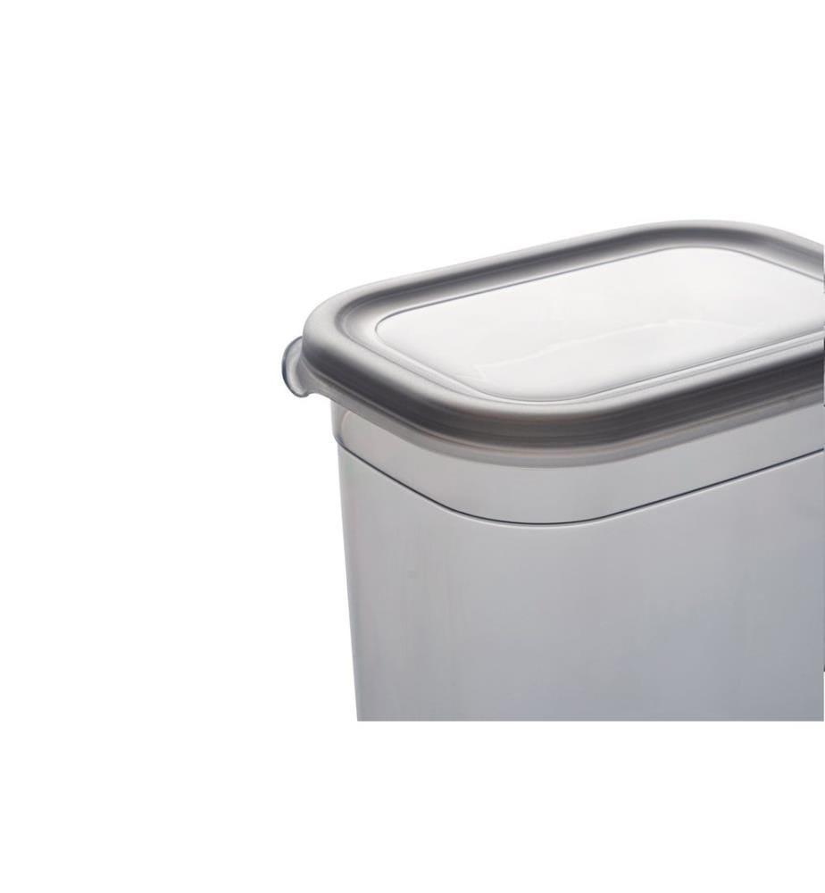 Storage Box Set, 6 Pieces, Anthracite, 100% Plastic