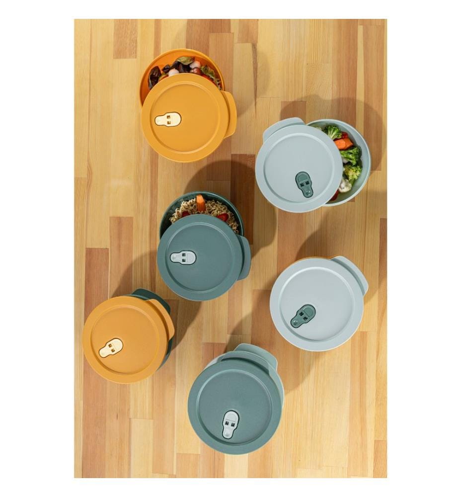 Storage Box Set, 3 Pieces, Multicolor, 100% PLASTIC