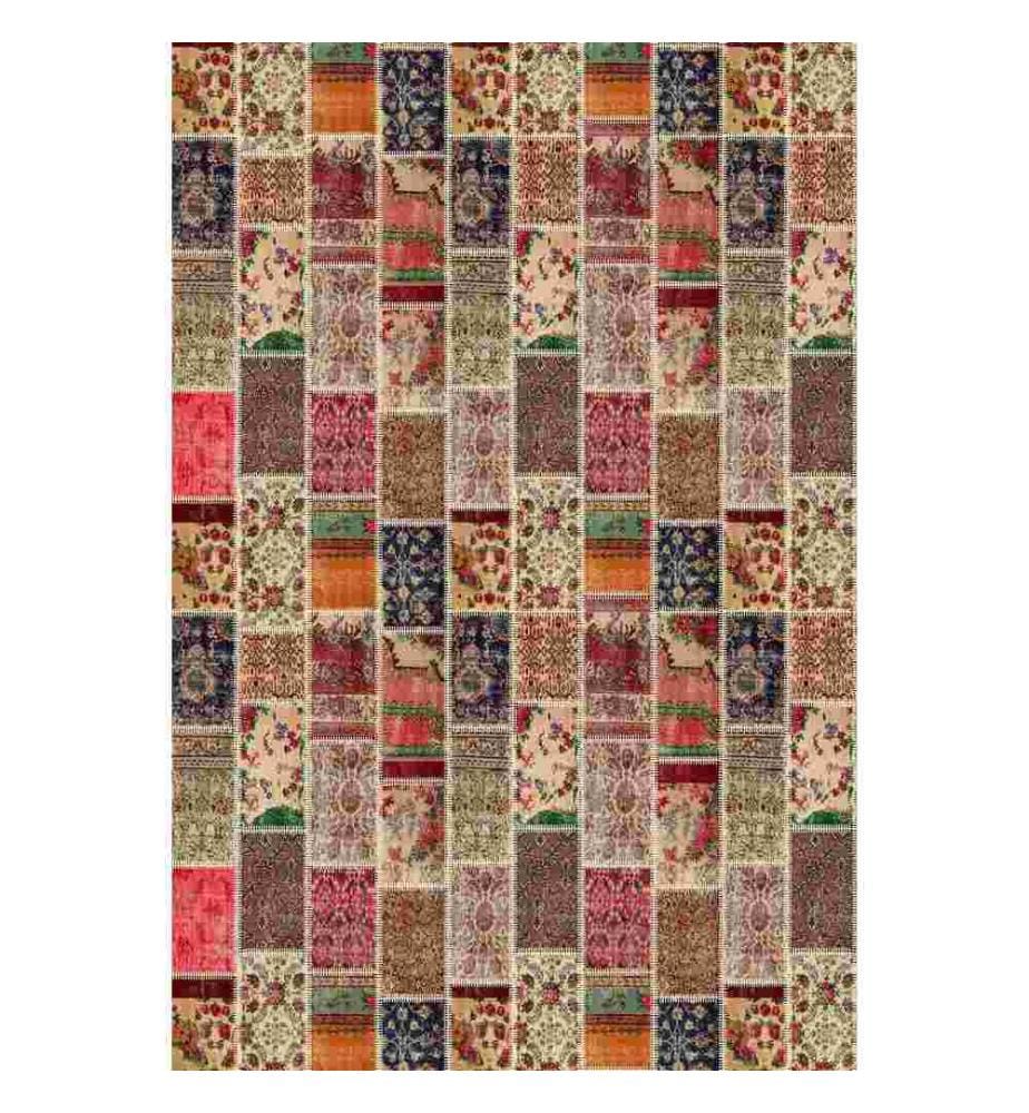 Flurteppich, Multicolor, 100% Polyester, 100 x 150 cm