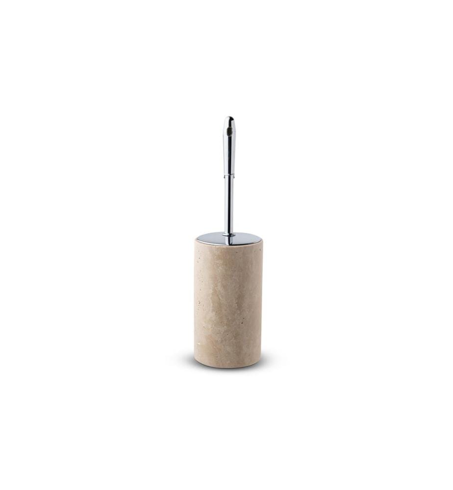 Toilettenbürste, Beige, 100 % Travertinmarmor