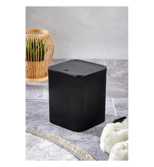 Organizer per bagno, nero, 100% PLASTICA