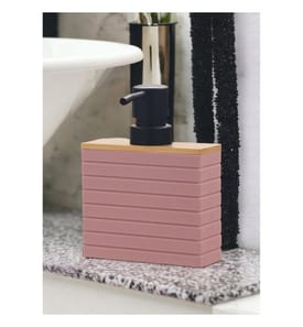 Soap Dispenser, Pink, 100% Polyresin