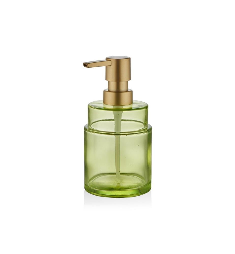 Seifenspender, Grün, 100% Glas