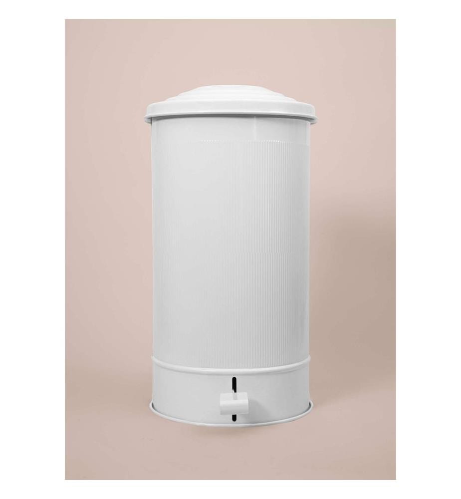 Bin, White, 100% GALVANIZE