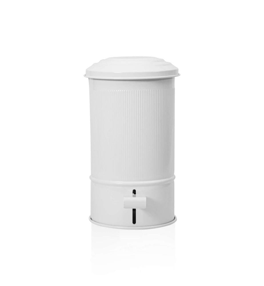 Bin, White, 100% GALVANIZE