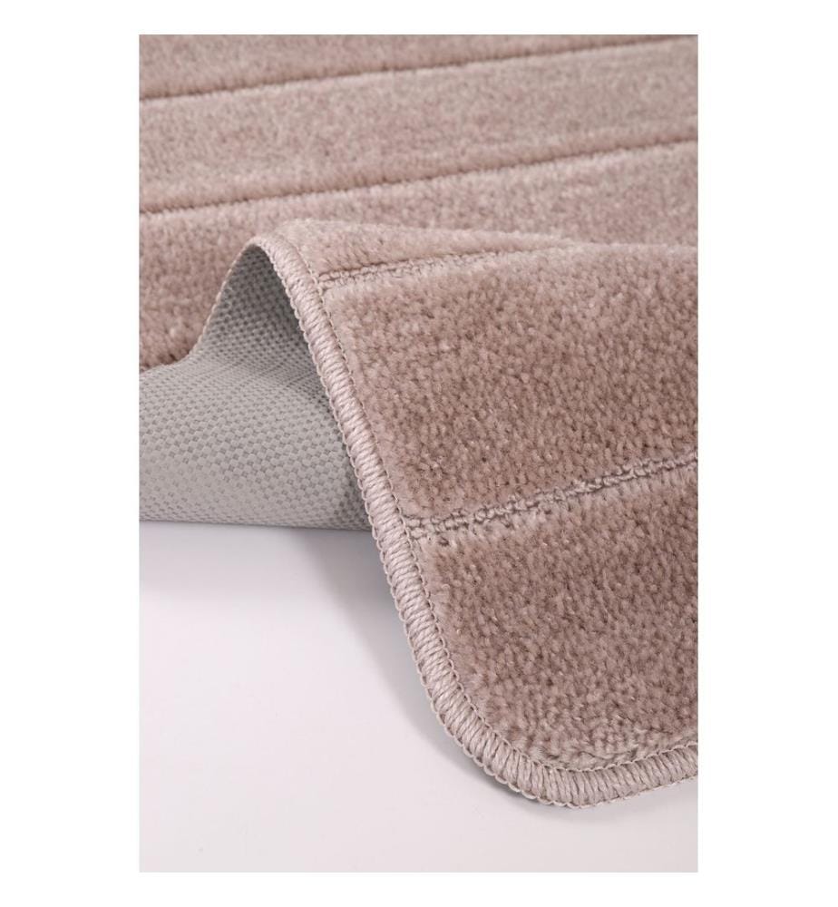 Bathmat Set, 2 Pieces, Mink, 100% POLYPROPYLENE