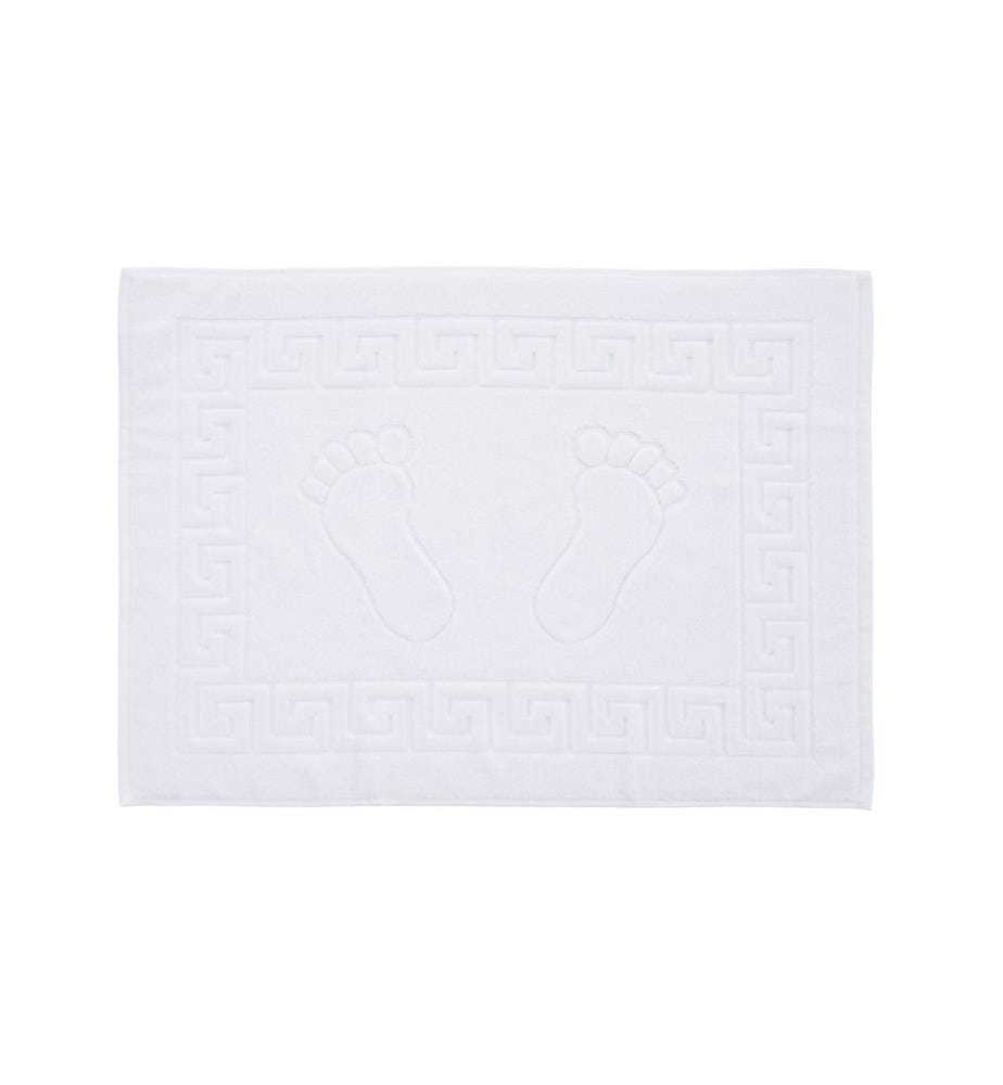 Bathmat Set, 2 Pieces, White, 100% COTTON