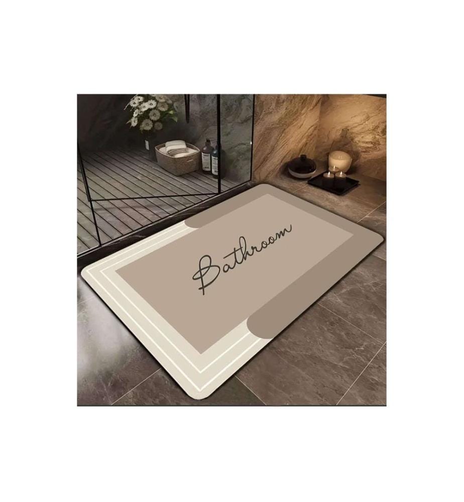 Bathmat, Multicolor, 100% POLYESTER