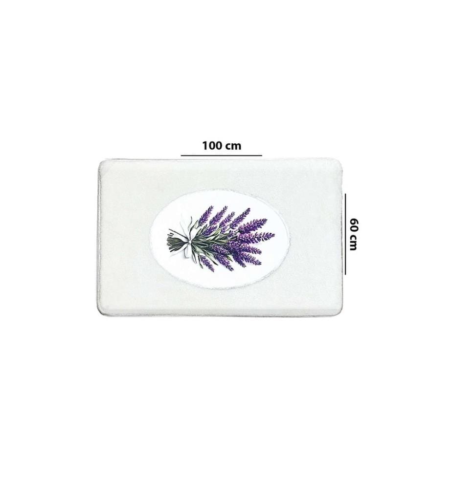 Bathmat, Ecru, 100% POLYESTER