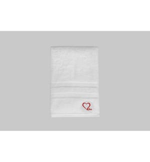 Asciugamano da bagno, bianco, 100% cotone