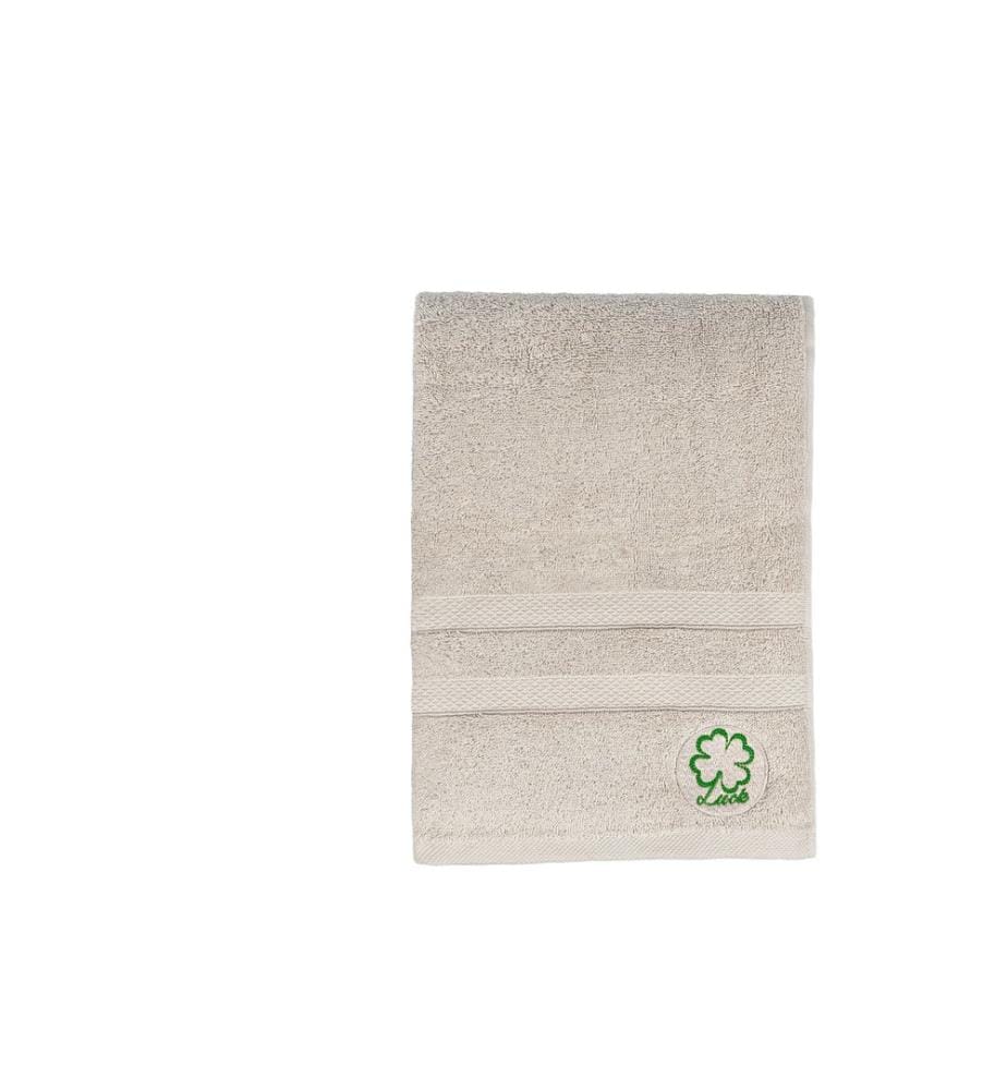 Asciugamano da bagno, beige, 100% cotone