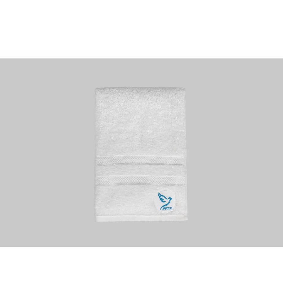 Asciugamano da bagno, bianco, 100% cotone