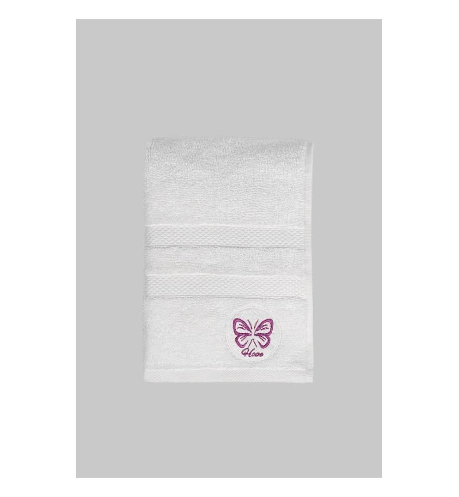 Asciugamano, bianco, 100% cotone