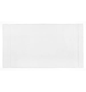 Badetuch, 80 % Baumwolle / 20 % Bambus, Weiss