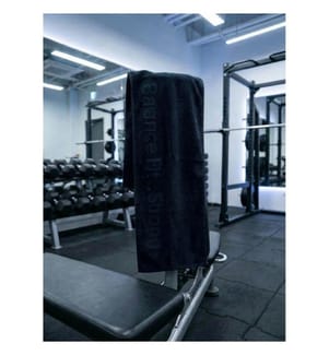 Sporthandtuch, 100 % Baumwolle, Marineblau