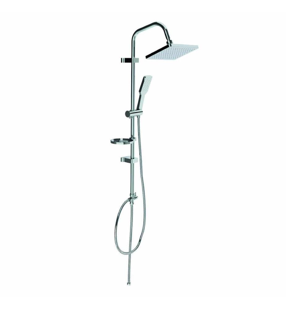 Ensemble de robinetterie de douche, 100% CHROME, Chrome