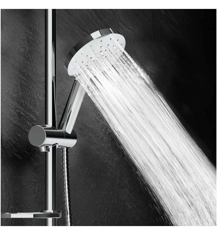 Ensemble de robinetterie de douche, 100% CHROME, Chrome