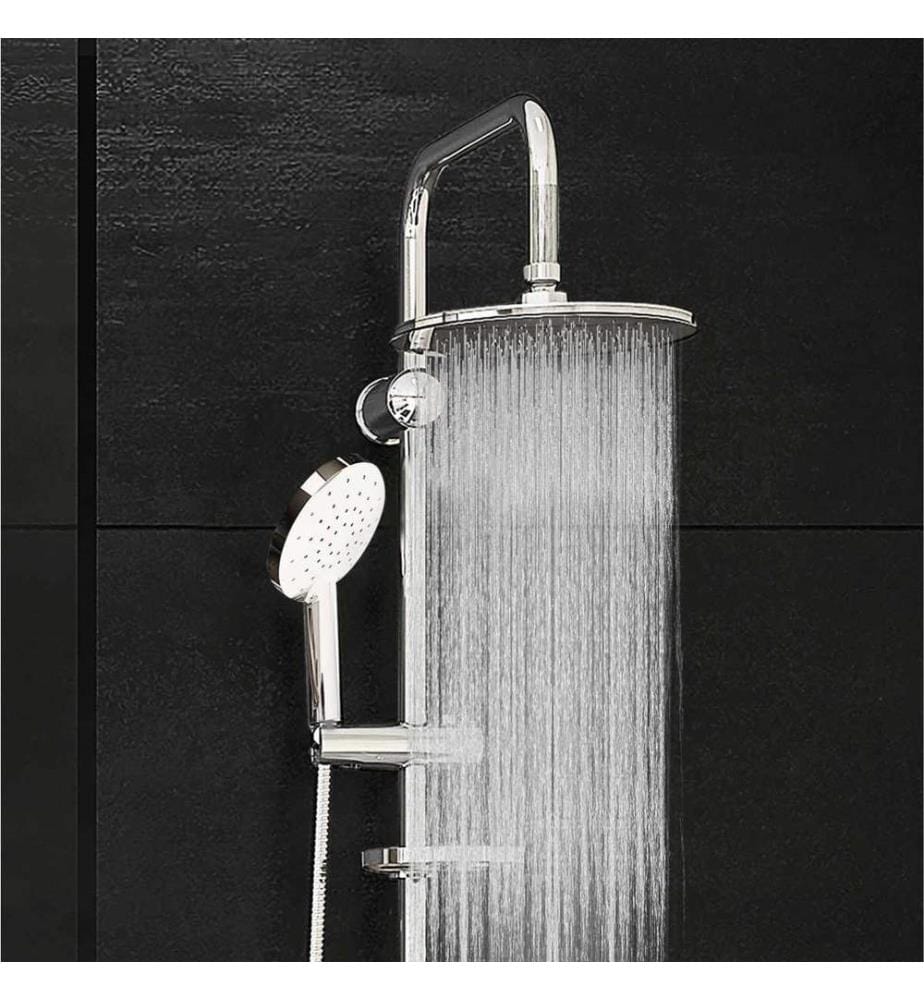 Ensemble de robinetterie de douche, 100% CHROME, Chrome