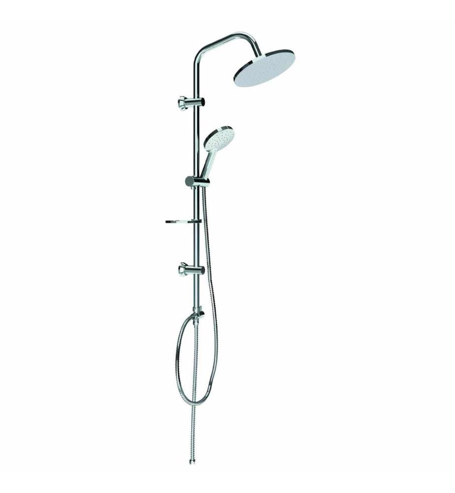 Ensemble de robinetterie de douche, 100% CHROME, Chrome