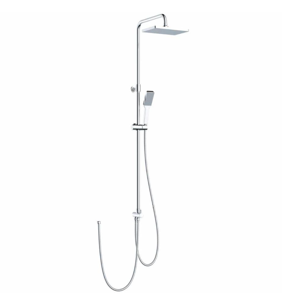 Ensemble de robinetterie de douche, 100% CHROME, Chrome