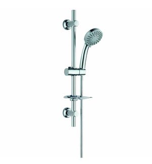 Ensemble de robinetterie de douche, 100% CHROME, Chrome
