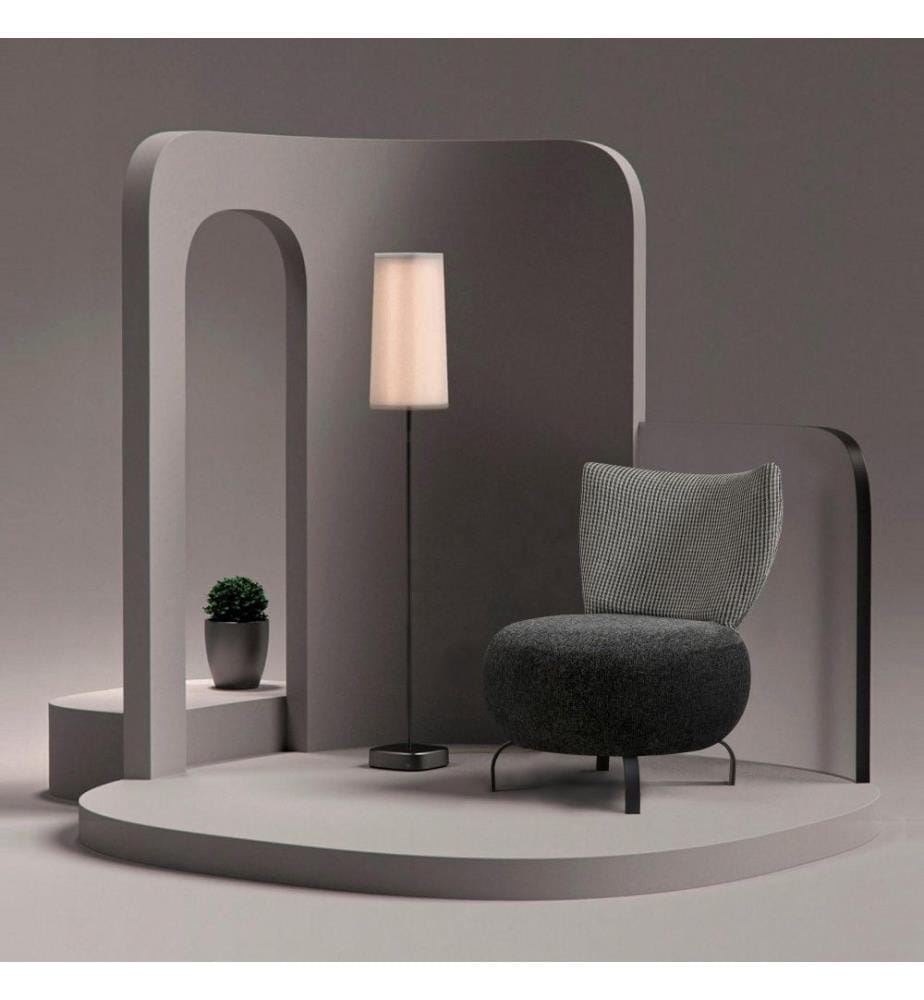 Ensemble de chaises à oreilles, Anthracite, cadre en bois de charme, tissu Chenille