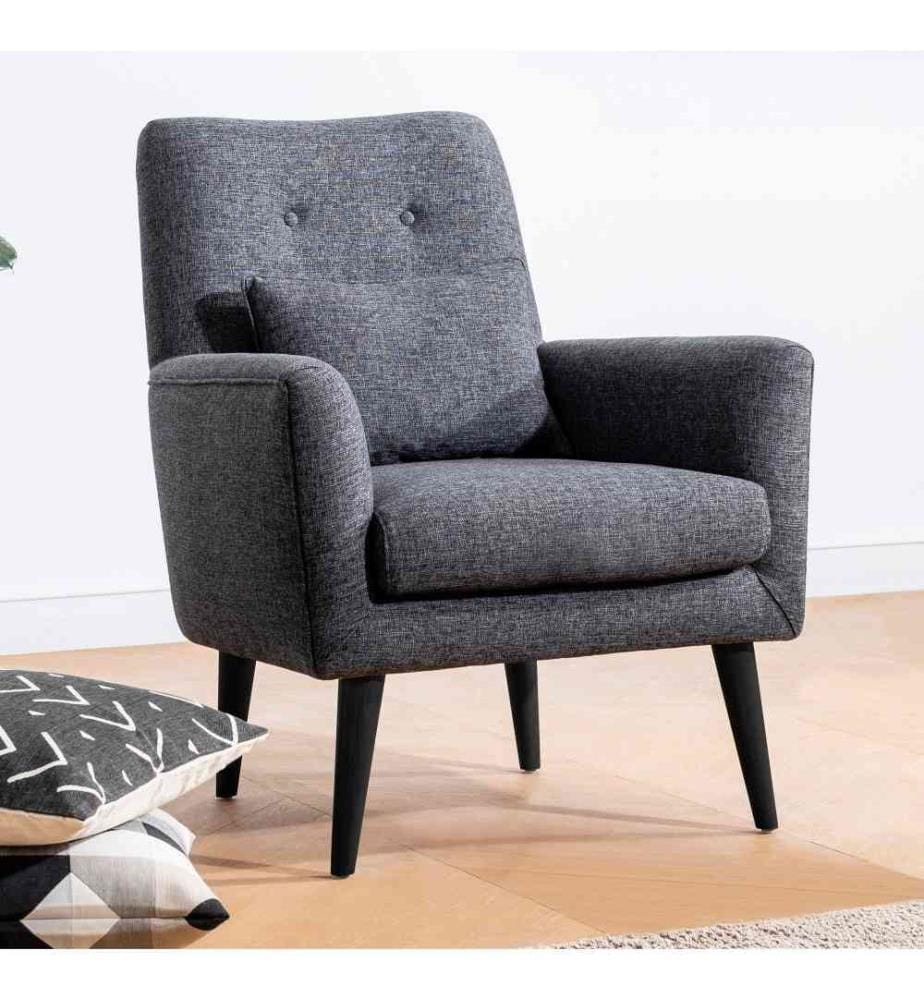 Sofa-Bett-Set, Anthrazit, Gestell Hainbuche, Stoff Polyester
