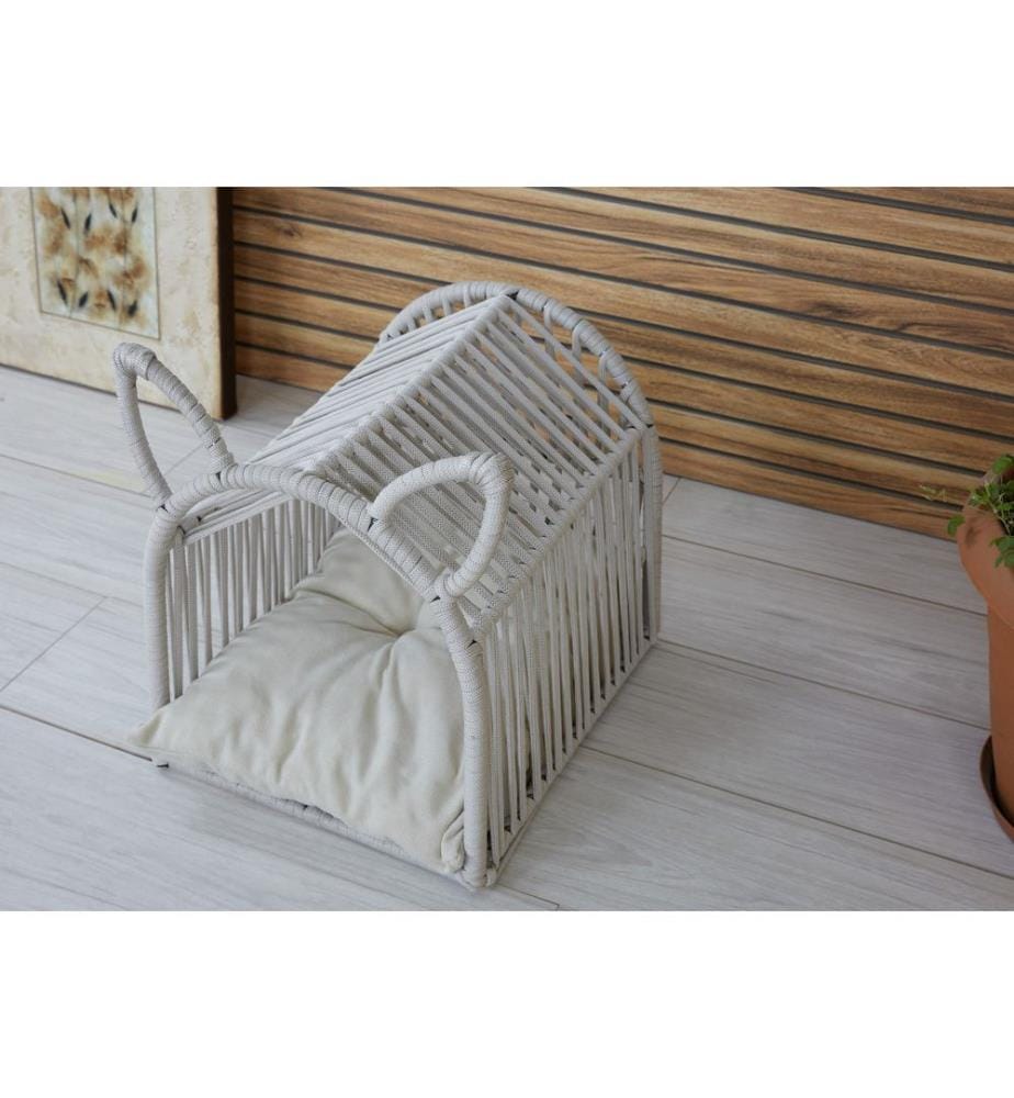 Pet Bed, Cream, Frame: 100% METAL