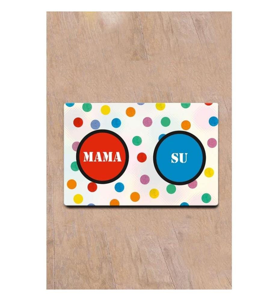 Cat Litter Mat, Multicolor, PVC, Non-Slip Underside