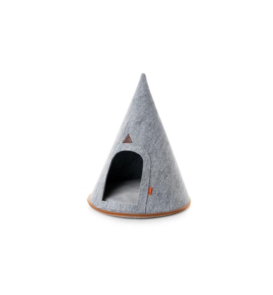 Lit pour chat en feutre, gris, 100 % FEUTRE