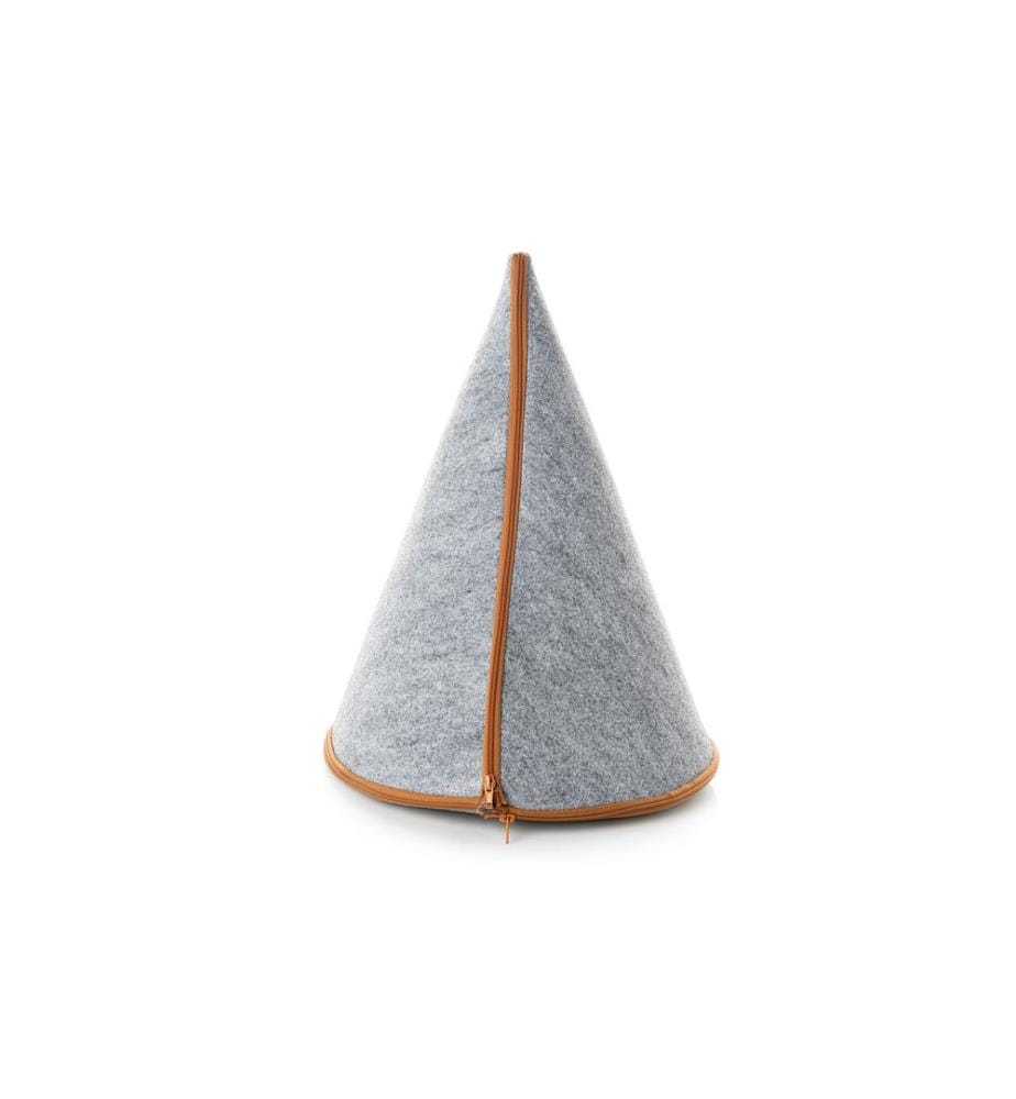 Lit pour chat en feutre, gris, 100 % FEUTRE