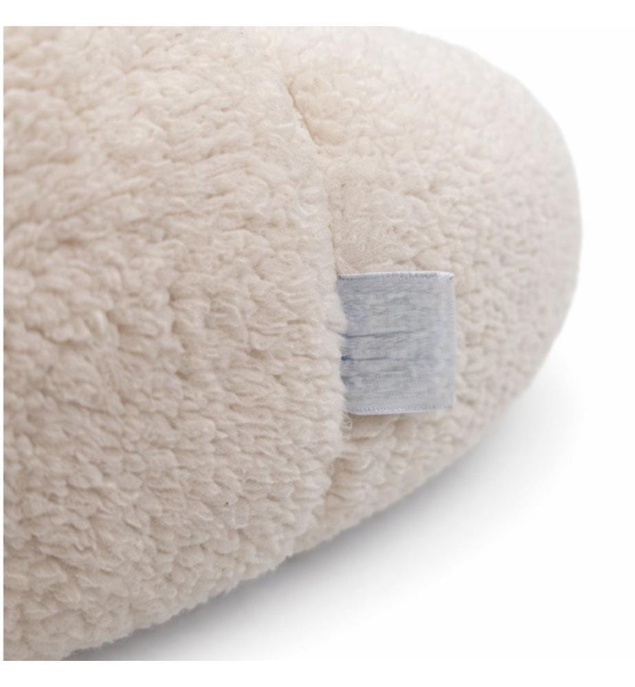 Panier pour animaux, 100 % polyester, crème