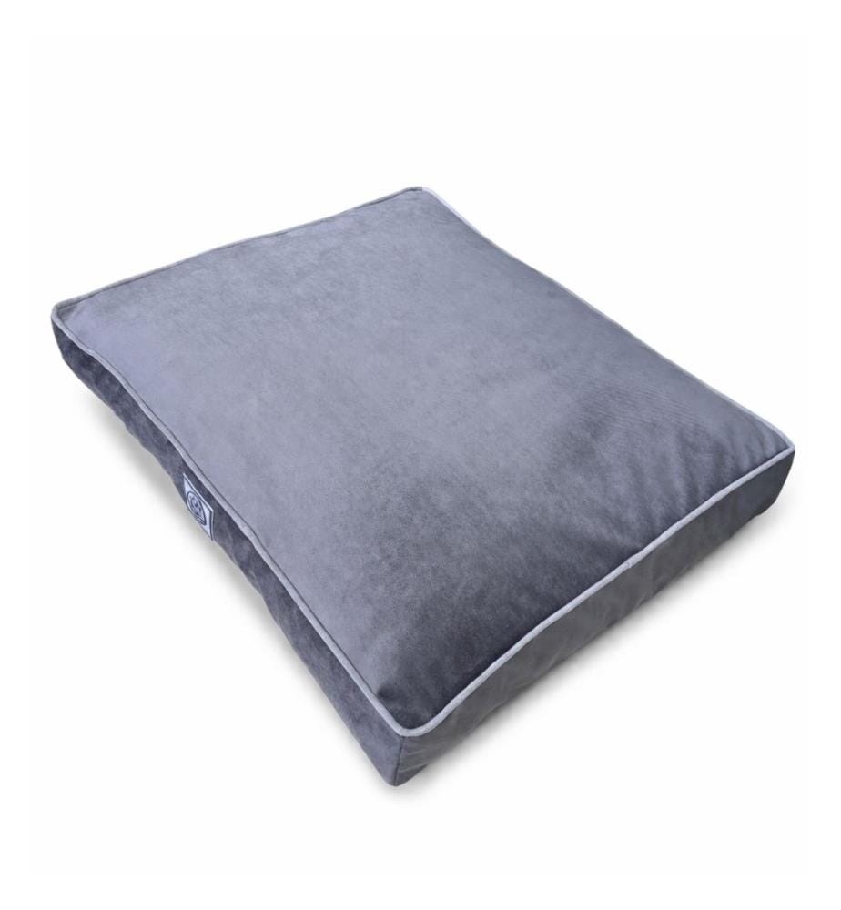 Panier pour animaux, 100 % polyester, gris