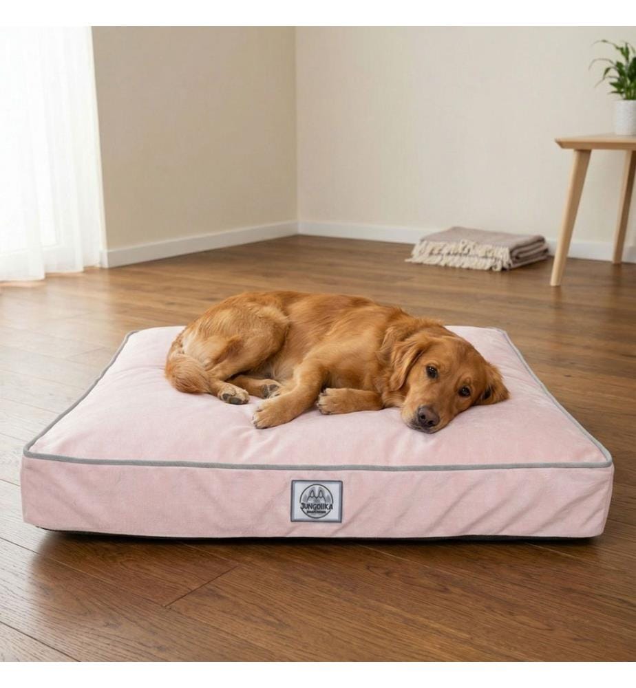Panier pour animaux, 100 % polyester, rose