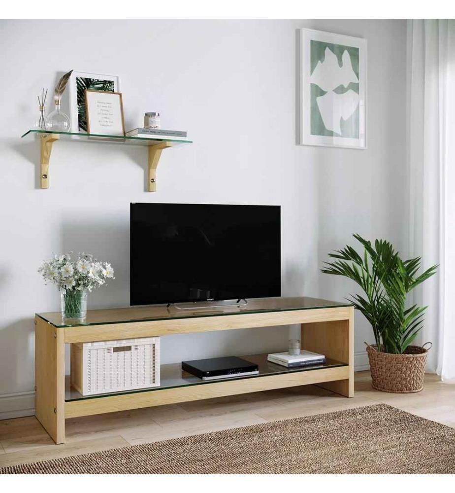 TV-Schrank, Eiche, Kiefer Massivholz