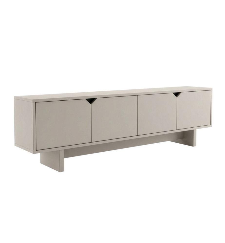 TV-Möbel, Beige, 100 % MELAMINBESCHICHTETE SPANPLATTE