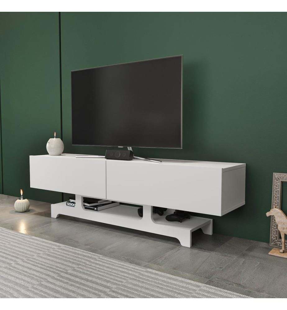 Mobile TV, bianco, 100% MELAMINICO