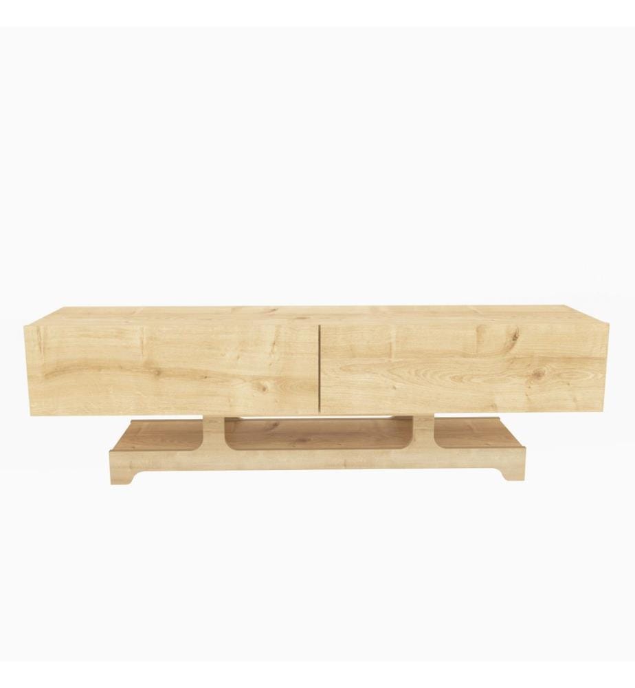 TV-Ständer, Saphir-Eiche, 100 % MELAMINBESCHICHTETE SPANPLATTE