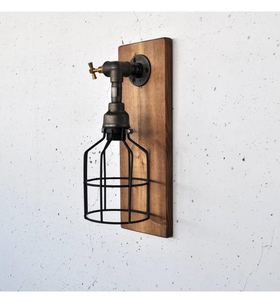 Applique murale, en bois, 100 % BOIS MASSIF