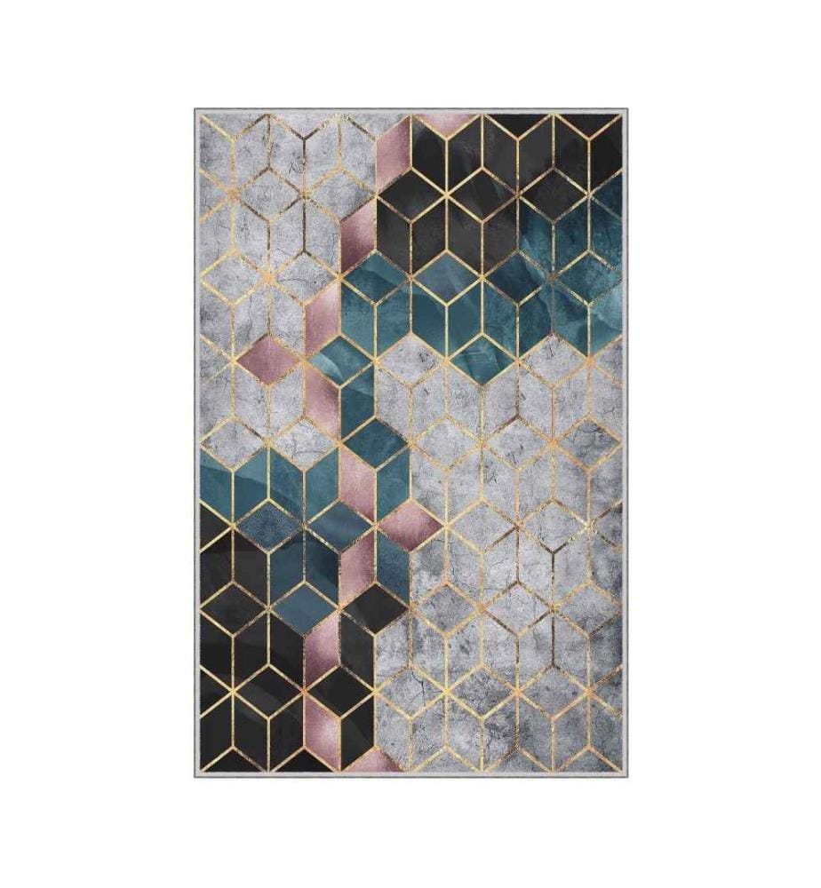 Tappeto, 120 x 180, , Multicolore, Poliestere, 850 gr-m²,