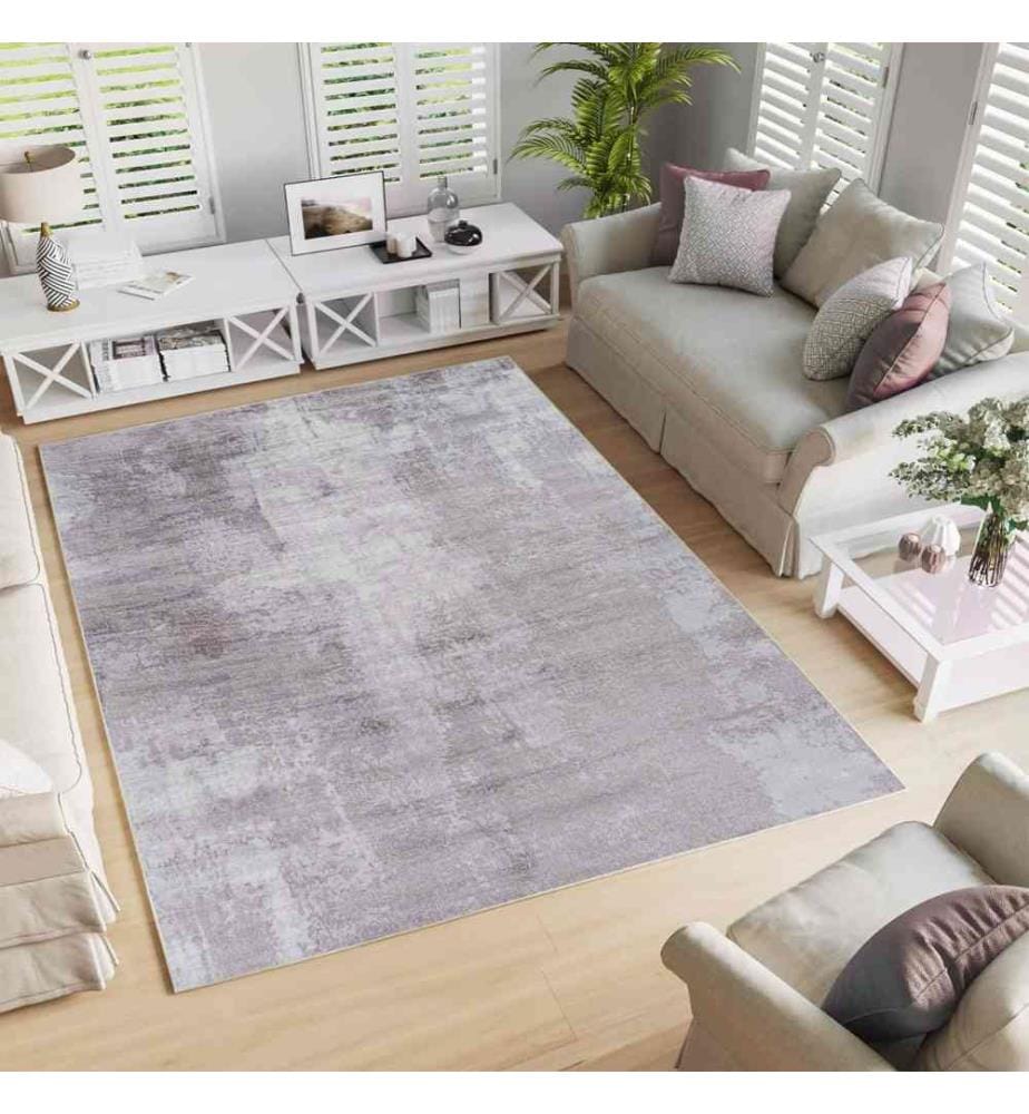 Teppich, 120 x 180, , Grau, 70% Baumwolle - 30% Polyester, 1435 gr-m²,