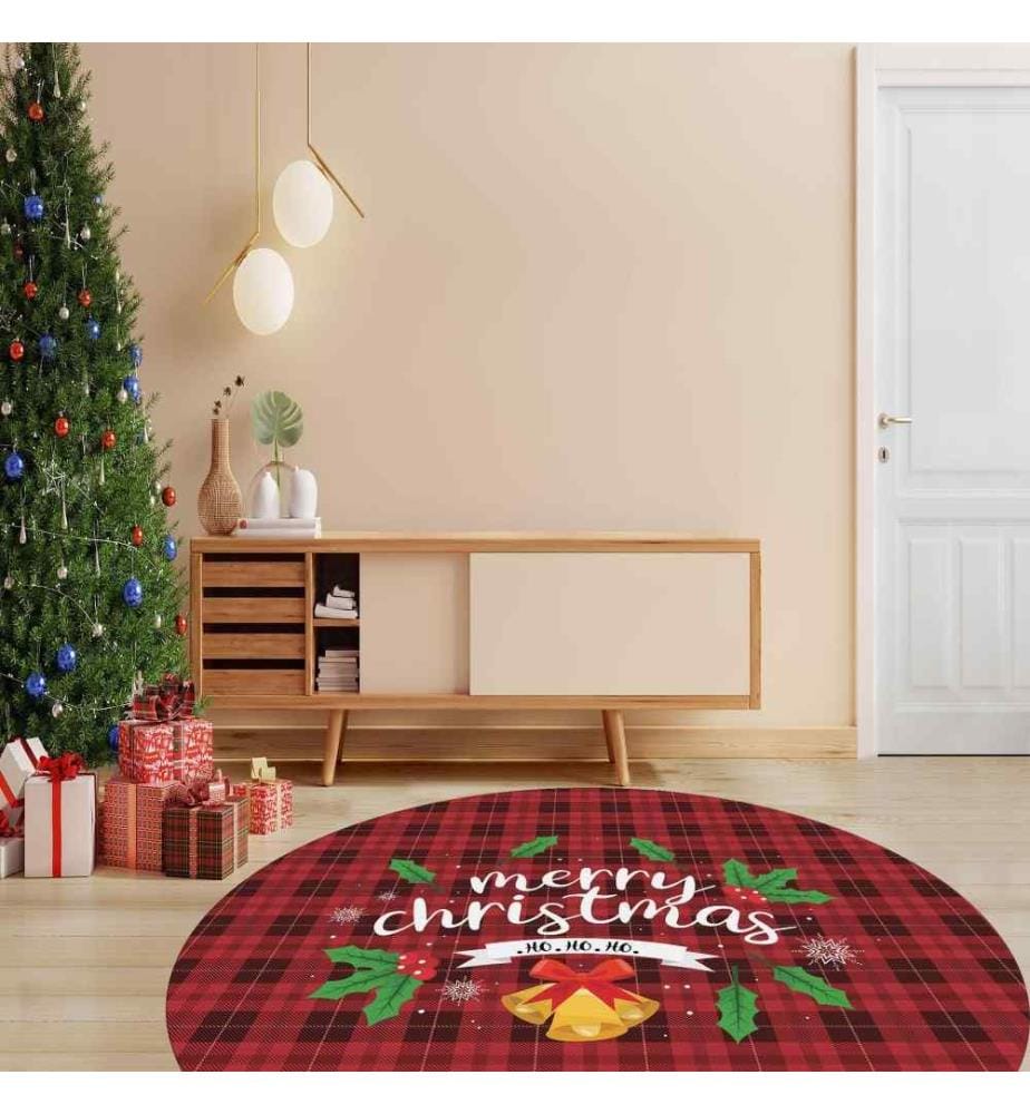 Tappeto, 150 cm, , Multicolore, 70% Cotone - 30% Poliestere, 1450 gr-m²,